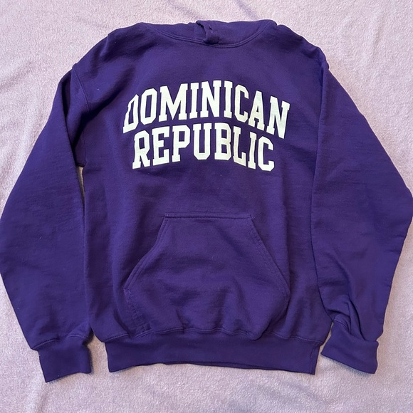 Gildan Sweaters - Purple Hoodie from Dominican Republic